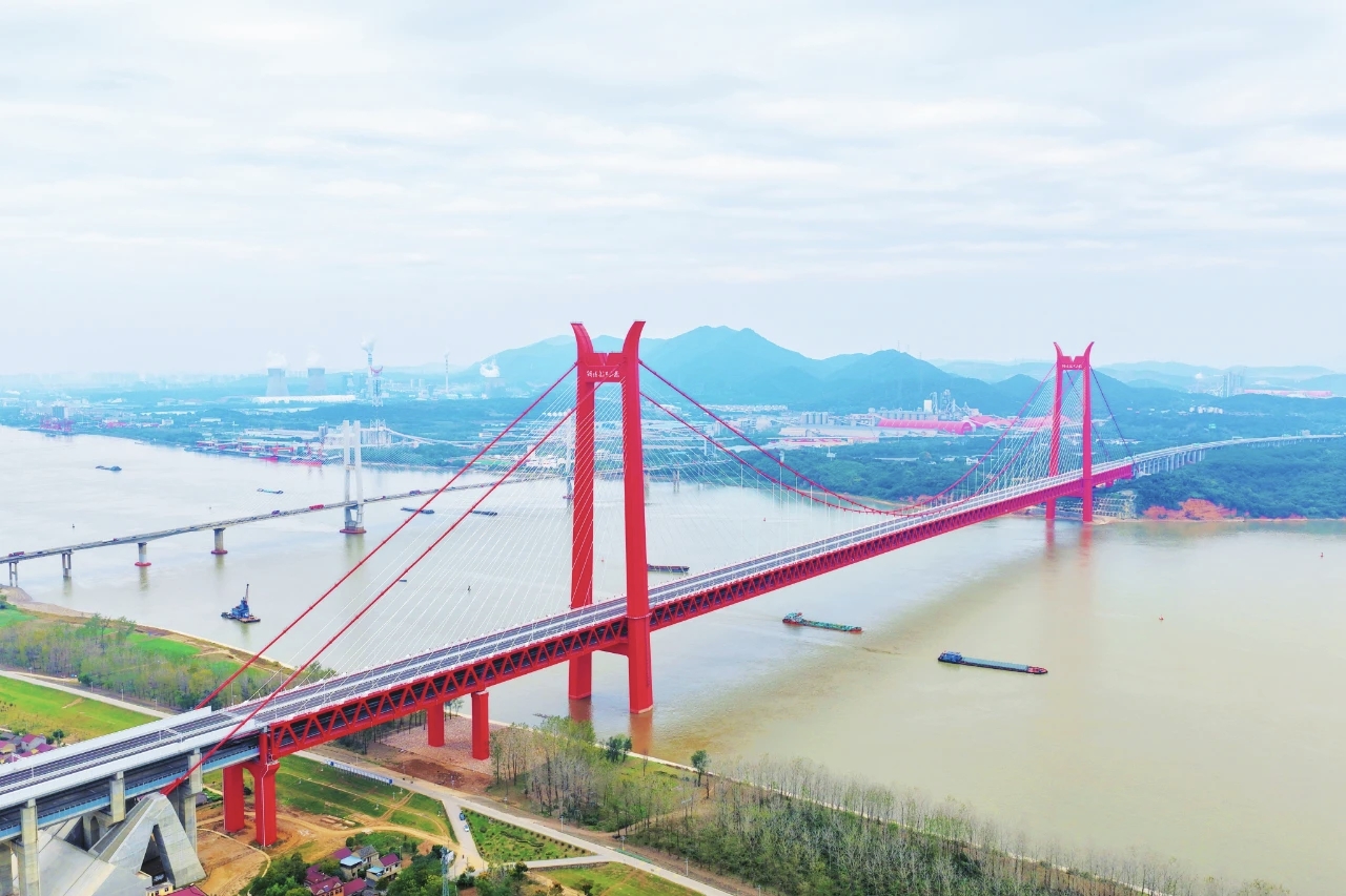 世界之首!铜陵长江三桥通车 世界之首!铜陵长江三桥通车