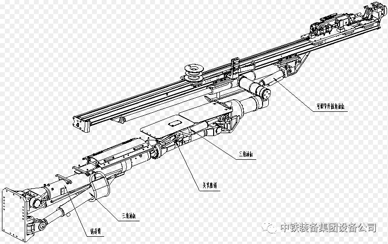 隧道施工神器———中铁装备三臂凿岩台车