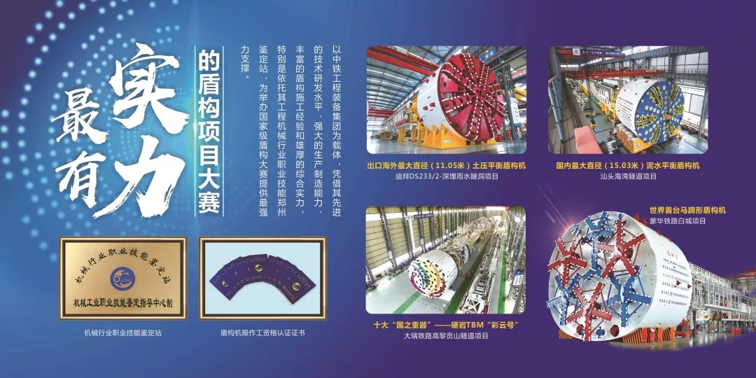 我国首个国家级盾构技能大赛,在中铁装备开赛 我国首个国家级盾构技能大赛,在中铁装备开赛