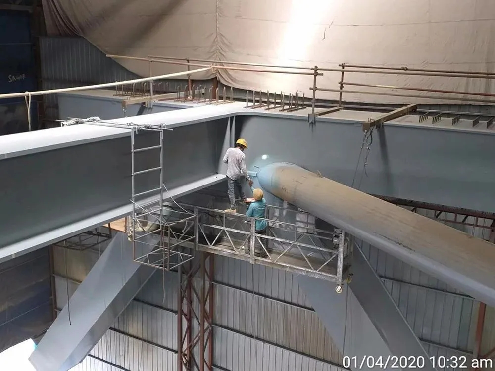 疫情下,中孟团结合作加速帕德玛大桥建设! 疫情下,中孟团结合作加速帕德玛大桥建设!